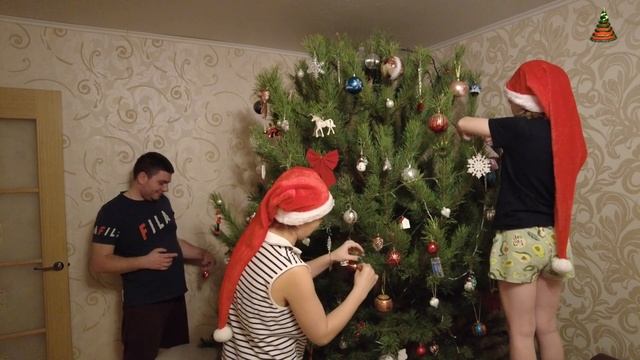 НОВЫЙ ГОД. Адвент - календарь (часть 2) / Наряжаем ЕЛКУ