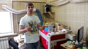Установка лазерной трубки LASEA CL-1200 60w на minimo 0503