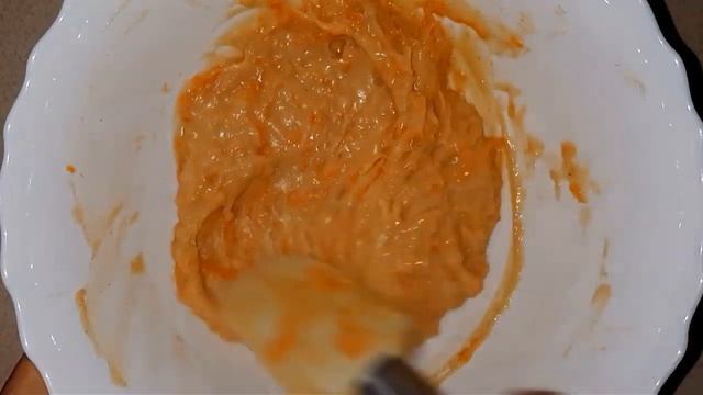 Воздушные морковные кексы.