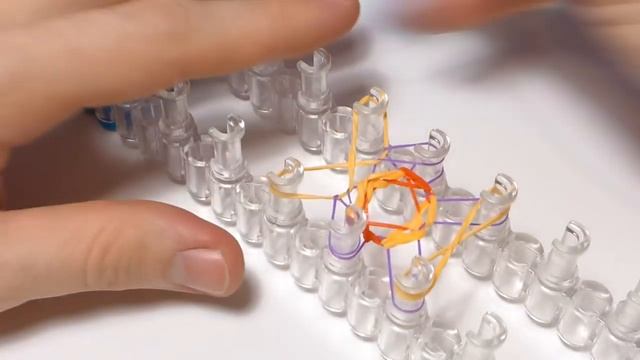 Браслет ИЗЯЩНЫЙ из Rainbow Loom Bands. Урок 183 | Bracelet tutorial Rainbow Loom