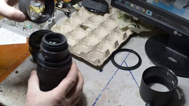 NIKKOR 80-200 2.8 III версия ремонт фокусировки мастерская LENSSERVIS смотреть онлайн