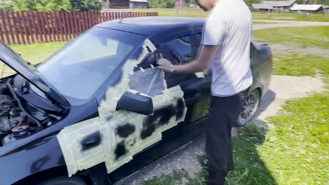 Устранение ржавчины и покраска авто баллончиком. Инструкция: "как делать не надо" смотреть онлайн