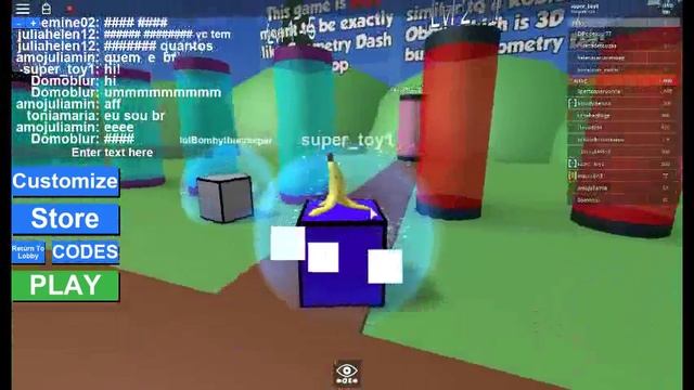 ROBLOX Geometry Dash Challenge level try: HARD смотреть онлайн