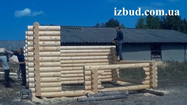 Беседка из сруба
