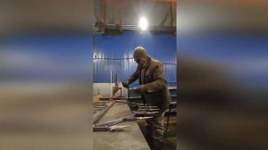 Кованный забор. Сборка пролетов, холодная ковка.