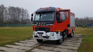 Bocar - prezentacja sygnalizacji + Howler na Volvo FL 4x4 KM PSP Leszno