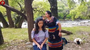 DOÑA BLANCA, ENERGY CLEANSING WITH SWORD AND SMOKE