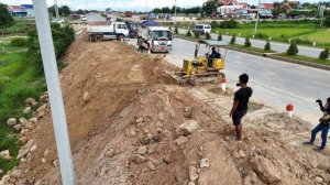 Строительство, расширение дороги