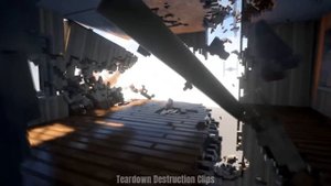 Realistic Tie Fighter Crashes & Destruction | Teardown