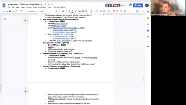 Kubernetes Release Team Meeting смотреть онлайн