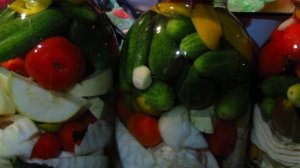 Легко,быстро и вкусная консервация овощное ассорти "Огород"