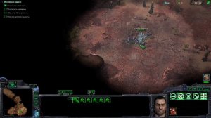Starcraft 1 на движке Starcraft 2 - Mass Recall. Терраны 01: Пустошь (ветеран)