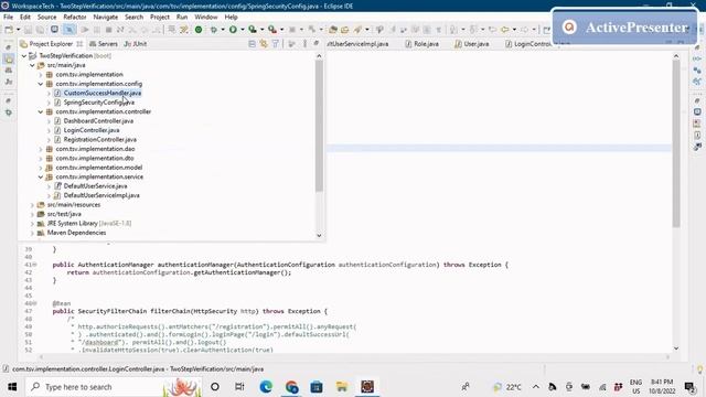 SpringBoot 2-Step Verification| Two Step Verification for WebApp | Spring Security| OTP Verificatio смотреть онлайн