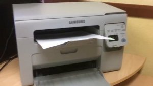 МФУ Samsung SCX-3400 Печать тестовой страницы