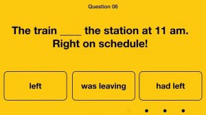 Past Tense Quiz | Test Your English Tenses