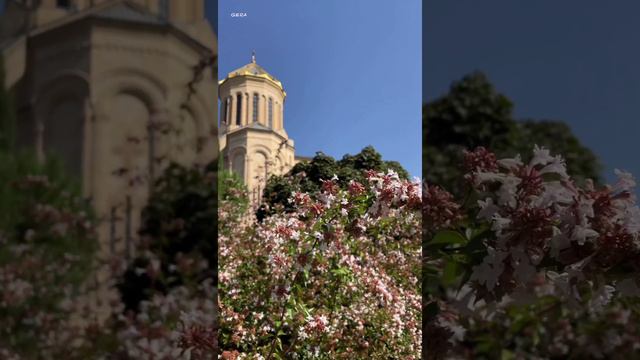 Beautiful views of Tbilisi