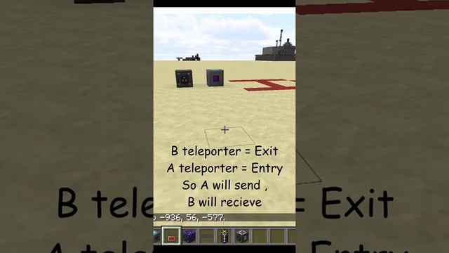 How to use TELEPORTER in HBMs Mod #Shorts