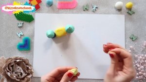 Лепим замок из пластилина