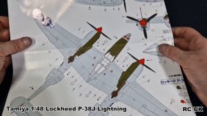 Sprue Review Tamiya 1/48 Lockheed P-38J Lightning # 61123