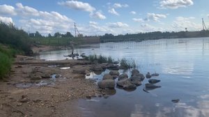 Плотина на реке Сухона - 3. Хищник наконец-то нам покорился!