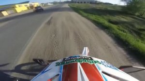 Школьник ушёл от погони на эндуро
