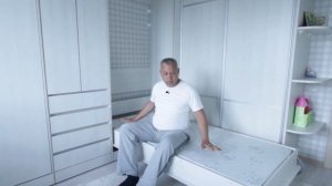 Кровать-трансформер | Складная шкаф-кровать экономит место в детской комнате для двоих детей