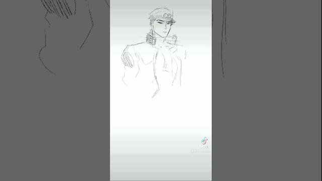Jotaro Kujo - JoJo's Bizarre Adventure (Sketch) смотреть онлайн