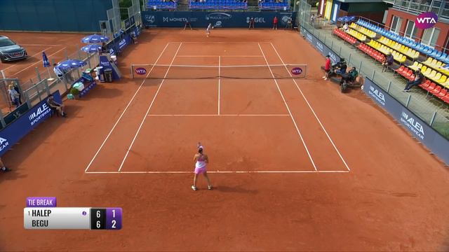 Simona Halep vs. Irina-Camelia Begu | 2020 Prague Semifinal | WTA Highlights смотреть онлайн