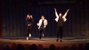 Посвящение в студенты ВПТ 2019. Группа 1-ПК (танец)