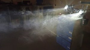 Как светят LED линзы в тумане