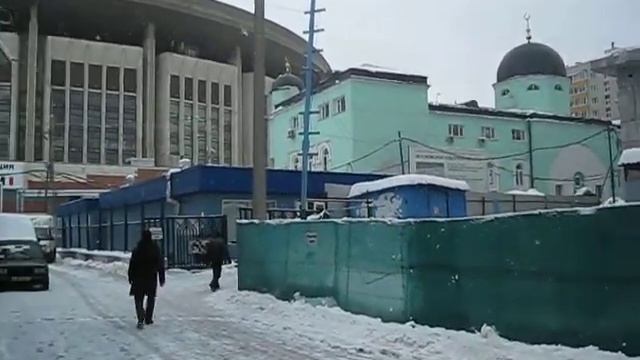 Московская мечеть - пятничный намаз ЗУХР - 1