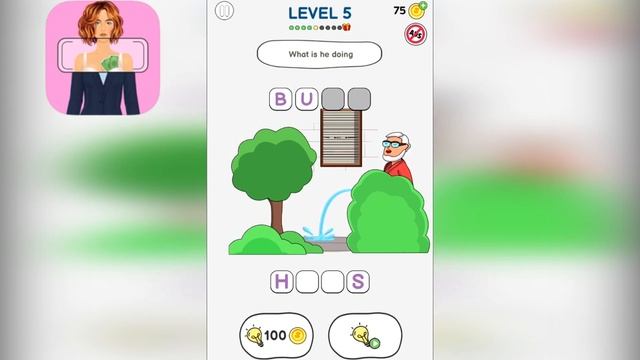 Erase Game‪s‬ - Word Mode All Level 1 - 10 Gameplay Walkthrough (Android, iOS) HD смотреть онлайн