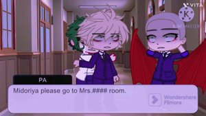 Teachers pet meme! Middle school Deku angst!