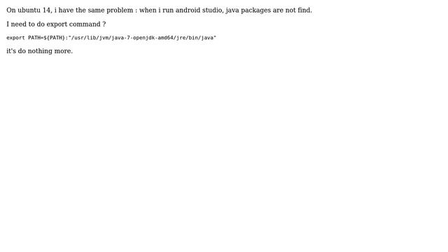 Ubuntu: How to set variables for java? смотреть онлайн