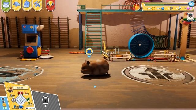 เกมฝึกแฮมสเตอร์ที่สมจริงที่สุด Hamster Playground смотреть онлайн