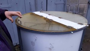 Радиально хордиальная медогонка своими руками(кришка для медогонки)ч10.