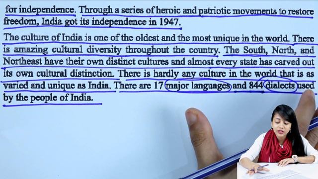 Unit 6 Lesson 4 || SSC English 1st Paper || Class 9-10 || Passage || India: Unity in diversity