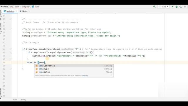 Practical Java Program -- How to create a temperature conversion calculator using Java?