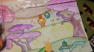 Новый бумажный домик с куклами энчантималс / Enchantimals/ саванна, бал в замке.