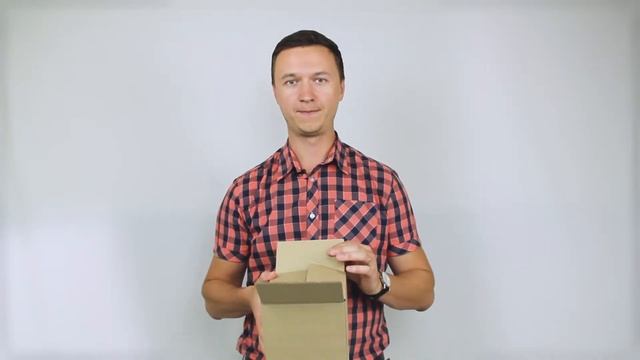 Малая картонная коробка (3 литра) смотреть онлайн