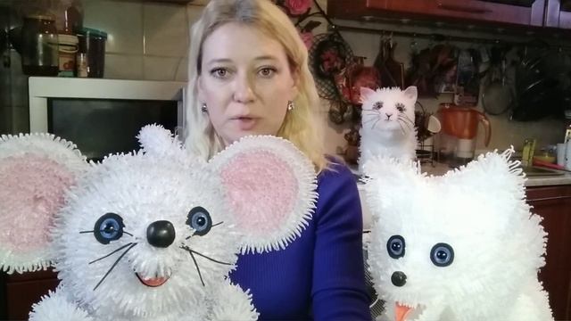 МК " Мышонок из подложки" Анонс. Поговорим о поделках из подложки. смотреть онлайн