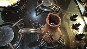 Варим кофе в глиняной турке