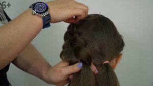 Прическа в школу