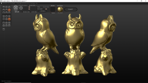 БЫСТРЫЙ СТАРТ. Филин, 1-ая часть. Скульптрис.. Sculptris Alfa 6.