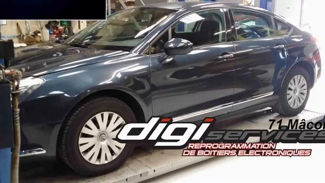 reprogrammation digiservices 71 macon citroen c5 1.6 hdi  110