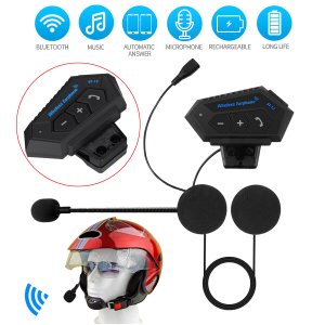 Bluetooth Мото гарнитура ВТ12 Pro с WB за 1700 рублей