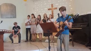 Молодежь Церкви "Преображение" Симферополь "Миллионы сердец уместились в Сердце большое"