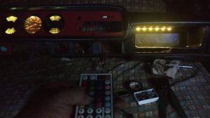 СПОЙЛЕР-RGB ПОДСВЕТКА ПРИБОРНОЙ ПАНЕЛИ, БАРДАЧКА. АЗЛК-2140 МОСКВИЧ, СНЯТИЕ ТОРПЕДЫ, ТЮНИНГ ПРИБОРК