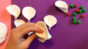 DIY Поделки из Ватных Дисков Своими руками | Как Сделать Цветы