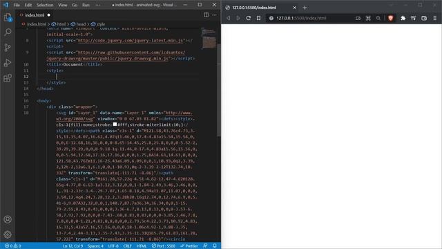 EYE CATCHING WEB SITES! Animated SVG Icons | SVG Stroke Animation jQuery смотреть онлайн
